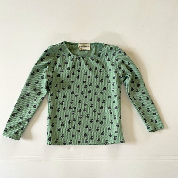 Bobo Choses apple print rashguard, age 6-7Y, recycled material, UV protection - Picture 1 of 6